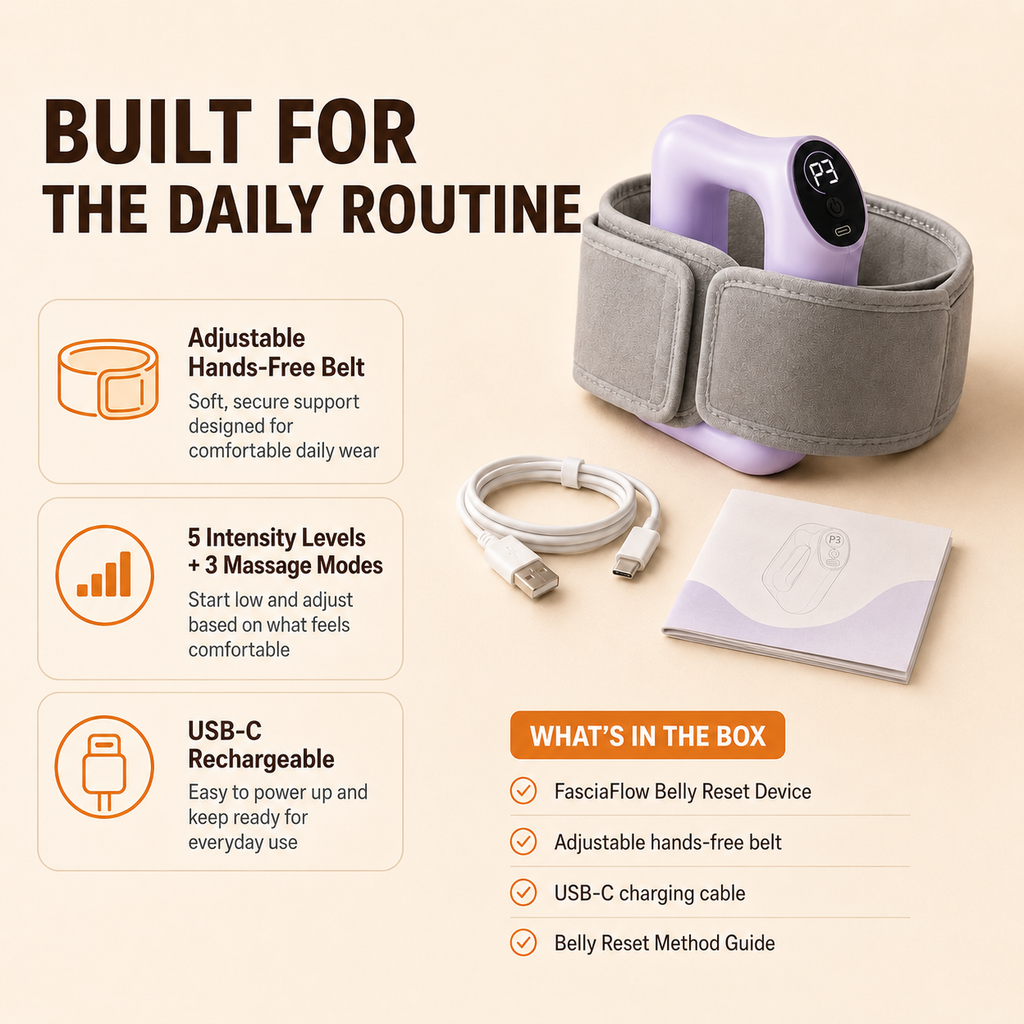 FasciaFlow Belly Reset Device