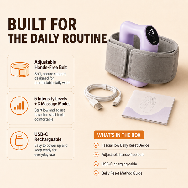 FasciaFlow Belly Reset Device
