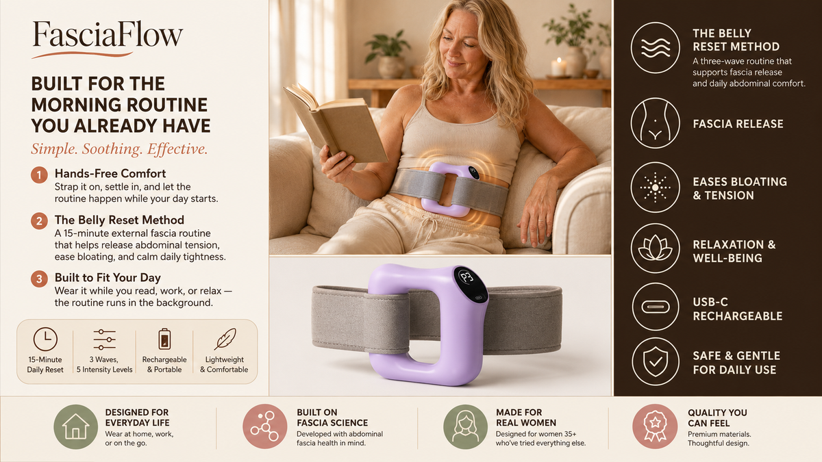 FasciaFlow Belly Reset Device